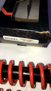 SHOCKBREAKER BELAKANG BEBEK 340 MERK TDX MONOSHOCK KUALITAS TERBAIK HARGA TERMURAH