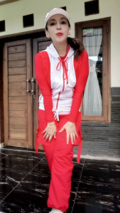 Rompi Senam Jala MIX MERAH PUTIH: Desain Nyaman & Berkualitas Tinggi