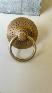 Tarikan Pintu Gebyok Kuningan Motif Gby 023 Antik 2 Pcs