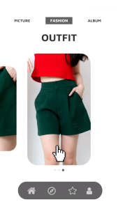 Basic Short Pants กางเกงขาสั้นเอวสูง - ขาสั้น มี 2 size [S/L] ด้านหลังใส่ยางขอบสูง, รูปร่างความสูง