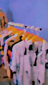 Kemeja Rayon Pria Vintage Motif Abstrak Kasual Hawai Lengan Pendek