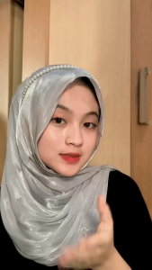 pashmina silk Shimmer  innara meidina terbaru