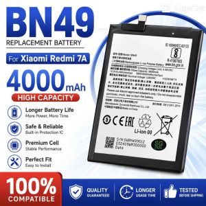 BN49 4000mAh Replacement Battery for Xiaomi Redmi 7A High Capacity Li-ion Polymer Phone Battery