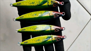 Umpan Metal Jig Koika Full GID Menyala Terang 40-150 Gr