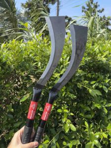 🔥รุ่นล่าสุดด้ามใหญ่🔥 โปร 1 แถม 1 มีดตัดอ้อยเพรช ด้ามเหล็ก