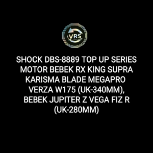 SHOCK DBS-8889 TOP UP BEBEK RX KING SUPRA KARISMA BLADE MEGAPRO VERZA W 175 JUPITER Z VEGA FIZ R SKOK BELAKANG SHOCKBREAKER HARGA GROSIR TERMURAH