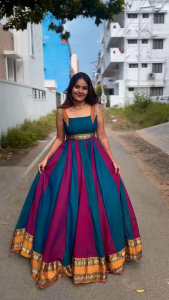 [PRE-ORDER] Ready Made Anarkali Gown With Jacket ( Delivery 10 days )