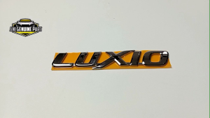 Logo Emblem Bagasi Tulisan Luxio Original