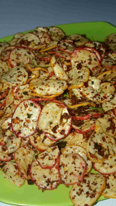 kerupuk seblak pedas daun jeruk enak murah dan renyah bumbu melimpah