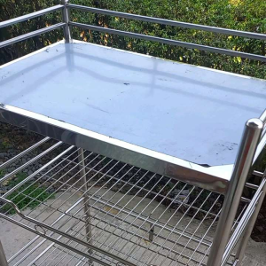 Kệ úp chén inox 4 tầng 40cm x 60cm.1 tấm 3 vĩ