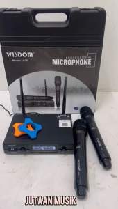 wisdom u135 u 135 mic wireless wisdom garansi original