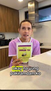 SOZO PH EMMUNE TEA - IMMUNE BOOSTER POWDER WITH ELDERBERRY CALAMANSI MORINGA & TURMERIC ESSENTIAL ANTI FLU