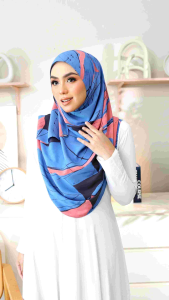 Aralyn Babes Printed Instant Shawl - Instant Shawl / Instant Tudung / Tudung Sarung / Slip-On Tudung / Instant Hijab / Instant Scarve