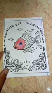 Lembarewarnai Anak TK/Paud Isi 50 Lembar