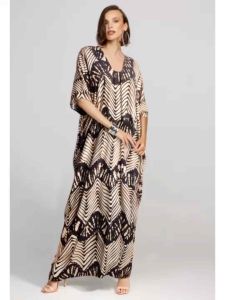 MARADA Resort Dress | Rift | เดรสยาว เนื้อผ้า Rayon พิมพ์ลายสวยงาม