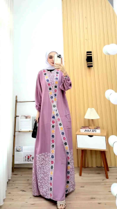 Gamis Cap Rayon Tidak Nerawang & Nyaman untuk Aktivitas