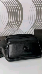 Padma Loka Tas Selempang Pria Kulit Sapi Asli Tas Pinggang Waistbag