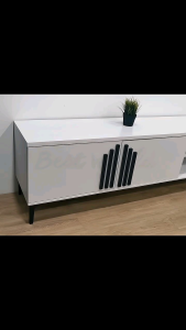 PHILIP 6ft TV Cabinet - RZ 1024-TV (Grey + Black / White + Black)