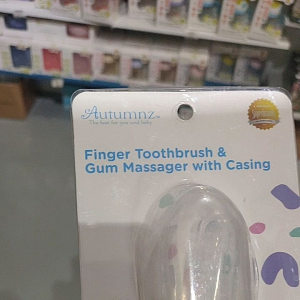 Autumnz Finger Toothbrush & Gum Massager with Casing Ftb-005