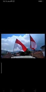 bendera merah putih ukuran 180 (170cmx100cm)