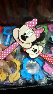 isi 100pcs souvenir pernikahan cermin kaca karakter lucu minnie mouse kemas plastik