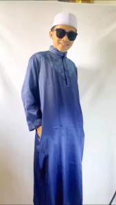 Jubah Anak Laki Laki Bordir Motif V / Jubah Anak - Gamis Anak Laki laki - Jubah anak laki laki bordir