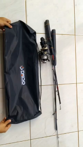TAS PANCING+REEL BAHAN PARASUT DUA TALI