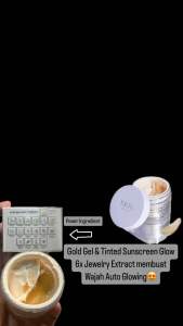 SUNSCREEN GLOW & GOLD GEL 2IN1 NEIL SKIN