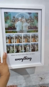 Cetak Foto Plus Bingkai (Wedding Series)
