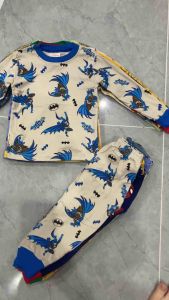 10-25kg bộ dài tay bé trai thun borip mềm co giãn giữ ấm khi lạnh