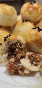 Denovo满满酥香的肉松一口酥 新年必备的年饼 Chicken Floss Cookies *halal* fresh from oven