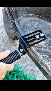 Gác Chân Trước Xe Điện Và Xe Máy trước xe điện Bàn đạp phía xe đạp sửa đổi Bàn đạp phía trước có thể gập lại