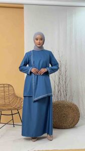 Baju Kurung Melayu Kebaya Gamis bahan Toyobo Fodu