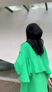 Kemala store - kemeja backlayer polo linen - Laura shirt polo linen - atasan wanita lengan panjang