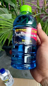 Paket Lengkap Semir Ban Oil & Blue Wax Pengkilap Body Kendaraan Premium