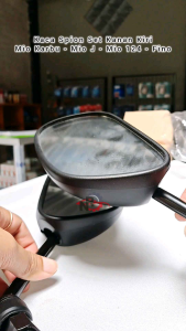 Kaca Spion Mio M3 Spion Standar Yamaha Mio Sporty Smile Soul Karbu Mio J 115 Mio M3 Mio S Z 125 FI Fino Xeon Karbu XRide 115 125 Standar Kanan Kiri 5MX 5MX-F6290-00