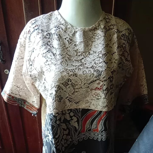 Dress Couple Suami Istri / Dress Brokat / Dress Pesta / Dress Natal / Dress Ulang Tahun Moca Jumbo