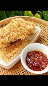 Cơm cháy chà bông Minh Châu gói lớn 2 miếng 250g - Chính hãng.