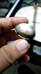 Batu Akik Hanoman Tua Natural kode 5/86