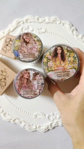 Fairy Lights Journal - READY STOCK/ art journaling/ scrapbook deco/ LG: Sweet Pastel Rosey Girls PET tape (kiss cut)