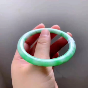 Grade A jade bangle 57.8mm singapore can view and try