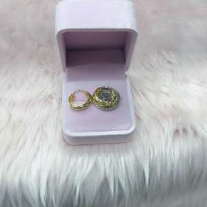 Loop Earrings 18Karat Gold Hypoallergenic ‼️