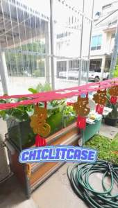 Garland tarik imlek/garland tarik FUK/garland tarik merah FU/dekorasi tahun baru imlek