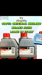 100% ORIGINAL BREMBO BRAKE FLUID 250ML DOT4 DOT 4 BREMBO MINYAK BRAKE MYK BRAKE MADE IN ITALY L04002