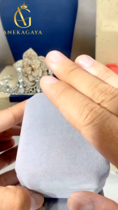 PROMO KALUNG + LIONTIN DONAT PERMATA TITANIUM