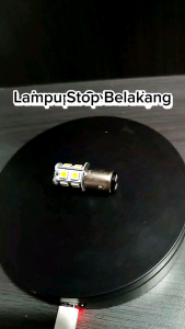Lampu stop Led lampu Rem 13 Mata Flash Kedip 2 kaki Universal Semua Motor