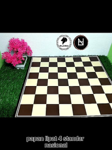 Papan Catur Lipat 4 Standar Nasional