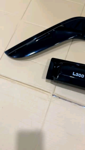 Talang Air Dutro Dyna L300 L-300 Injection Mugen Hitam .