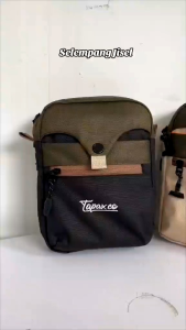 Tas Selempang & Bahu Pria Tapax Jisel - Sling Bag Stylish & Multifungsi | Muat Dompet & Gadget