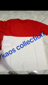 KAOS MERAH PUTIH KAOS CAPRES 2024 / GAMBAR MAHFUD